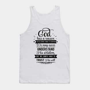 Trust GOD's WILL Tank Top